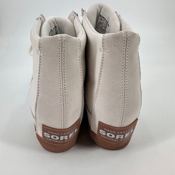 Sorel Women Out N About Wedge Lace-Up Bootie Size‎ 10 Sea Salt/Gum Sneakers - Picture 4 of 8